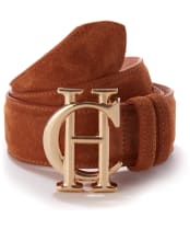 Women’s Holland Cooper Classic Suede Belt - Tan