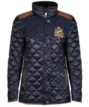 Women’s Holland Cooper Diamond Quilted Classic Jacket - Ink Navy