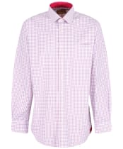 Men's Schoffel Cambridge Shirt - Raspberry