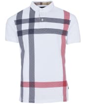 Men’s Barbour Blaine Polo Shirt - White