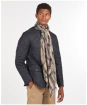 Barbour Welton Tartan Scarf - STONE/DRESS TRT