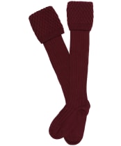 Pennine Chelsea Socks - Burgundy