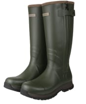 Men’s Ariat Burford Insulated Zip Wellington Boots - Olive Night