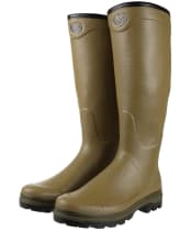 Men’s Le Chameau Country Cross Jersey Wellington Boots - Vert Vierzon