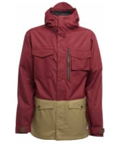 Men’s Sessions Ransack Snowboard Jacket - Burgundy