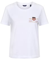 Women’s GANT Archive Tee - White