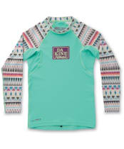 Girl's Dakine Classic Rash Vest - Zanzibar