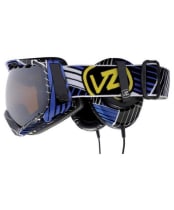 VonZipper Feenom Goggles Synchro Royal Skull Candy Headphones - Black