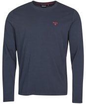 Men’s Barbour Sheldon L/S Tee - Navy