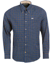 Men's Barbour Bank Check Shirt - NAVY CHECK 2