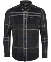 Men’s Barbour Dunoon Tailored Shirt - Graphite