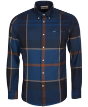 Men’s Barbour Dunoon Tailored Shirt - MIDNIGHT TARTAN