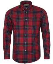 Men’s Barbour Wetherham Tailored Shirt - Red