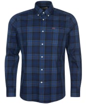 Men’s Barbour Wetherham Tailored Shirt - MIDNIGHT TARTAN