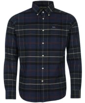 Men’s Barbour Lutsleigh Shirt - NAVY MARL CHECK