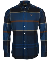 Men’s Barbour Iceloch Tailored Shirt - MIDNIGHT TARTAN