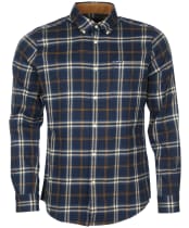 Men’s Barbour Crossfell Tailored Shirt - Blue Check
