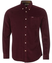 Men’s Barbour Ramsey Tailored Shirt - Winter Red