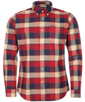 Men’s Barbour Valley Tailored Shirt - Rich Red Check