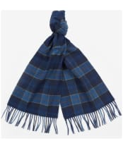 Barbour Tartan Lambswool Scarf - MIDNIGHT TARTAN