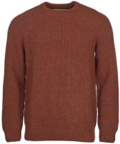 Men's Barbour Horseford Crew Neck Sweater - Cinnamon