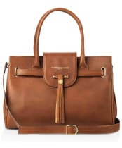 Women’s Fairfax & Favor Windsor Handbag - Tan Leather