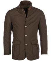 Men's Barbour Lutz Quilted Jacket - Olive