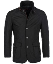 Men's Barbour Lutz Quilted Jacket - Black