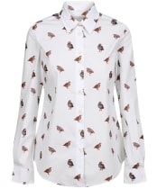 Women's Schoffel Norfolk Shirt - FRENCH PRTR PRT