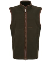 Men's Schoffel Oakham Fleece Gilet - Dark Olive