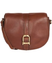 Women’s Barbour Laire Leather Saddled Bag - Brown