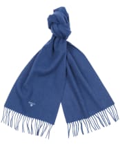 Barbour Plain Lambswool Scarf - True Navy