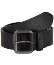 Barbour Allaton Leather Belt - Black Pebble