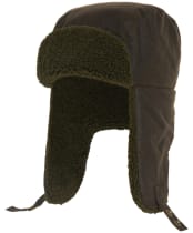 Men’s Barbour Morar Wax Trapper Hat - Olive