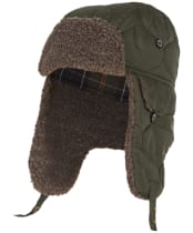 Men’s Barbour Sandbay Quilted Trapper Hat - Olive