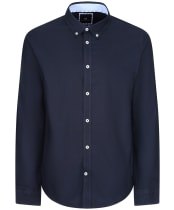 Men’s Crew Clothing Slim Oxford Shirt - Navy