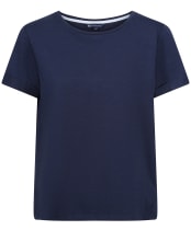 Women’s Crew Clothing Perfect Slub T-Shirt - Navy