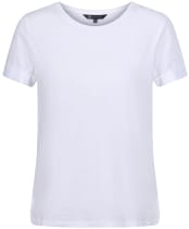 Women’s Crew Clothing Perfect Slub T-Shirt - White
