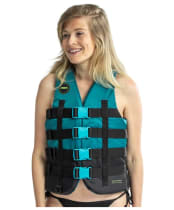 Jobe 4 Buckle Vest - Teal