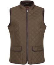 Women’s Schoffel Quilted Gilet - Olive