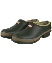 Men’s Hunter Gardener Neo Lined Clogs - Dark Olive / Clay