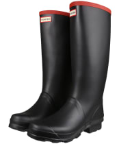 Hunter Argyll Full Knee Wellington Boots - Black