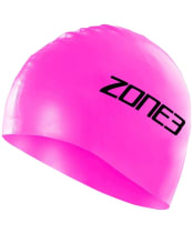 Zone3 Silicone Swim Cap - 48G - Neon Pink