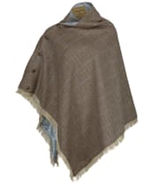 Women's Dubarry Hazelwood Tweed Poncho - Woodrose