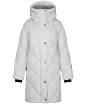 Women’s Didriksons Torun Quilted Parka - Off White