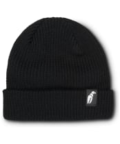 Crab Grab Claw Label Beanie - Black