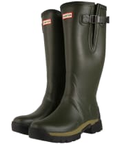 Men’s Hunter Balmoral Side Adjustable Neo Lined Tech Sole Boots – Tall - Dark Olive