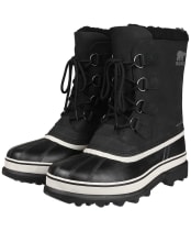 Men’s Sorel Caribou Waterproof Boots - Black / Dark Stone