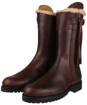 Women’s Penelope Chilvers Midcalf Lined Tassel Boot - Conker Brown