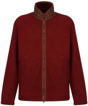 Men's Alan Paine Aylsham Fleece Jacket - Bloodstone
